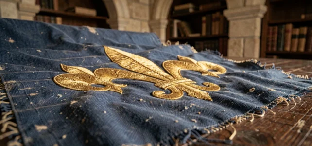 Symboles et secrets du drapeau des rois de France avec fleur de lys décryptés Symboles et secrets du drapeau des rois de France avec fleur de lys décryptés