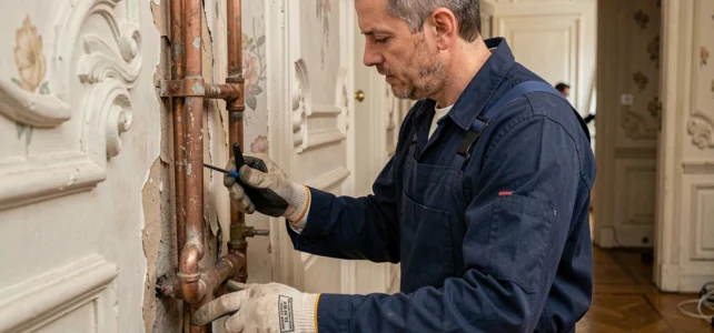 Travaux de plomberie dans un appartement classé à Bruxelles : défis et solutions pratiques Travaux de plomberie dans un appartement classé à Bruxelles : défis et solutions pratiques